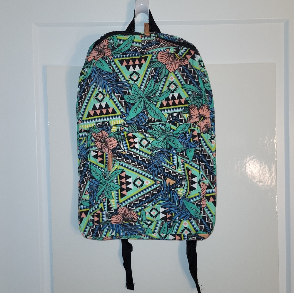 Green psychedelic Backpack
